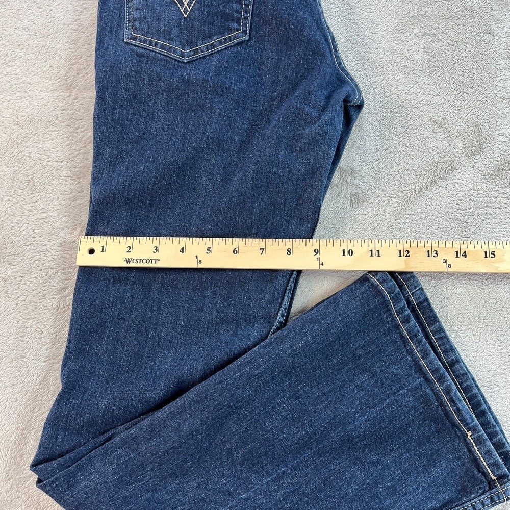 Levi's 518 Superlow Bootcut Jeans 9M W29 L32 Dark Wash  Indie Western Cowgirl - Picture 12 of 12